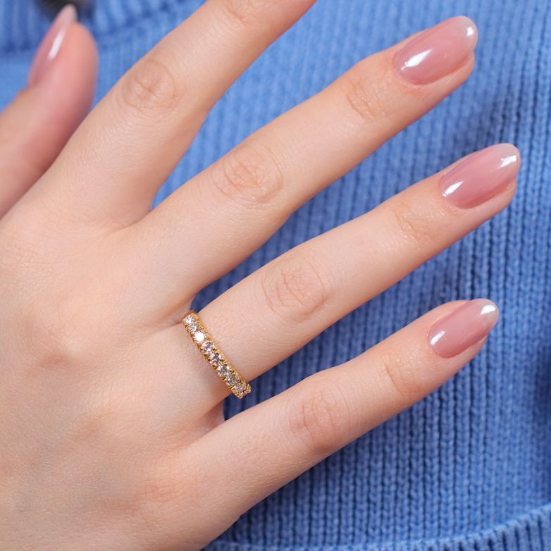Diamond wedding band 0.54...
