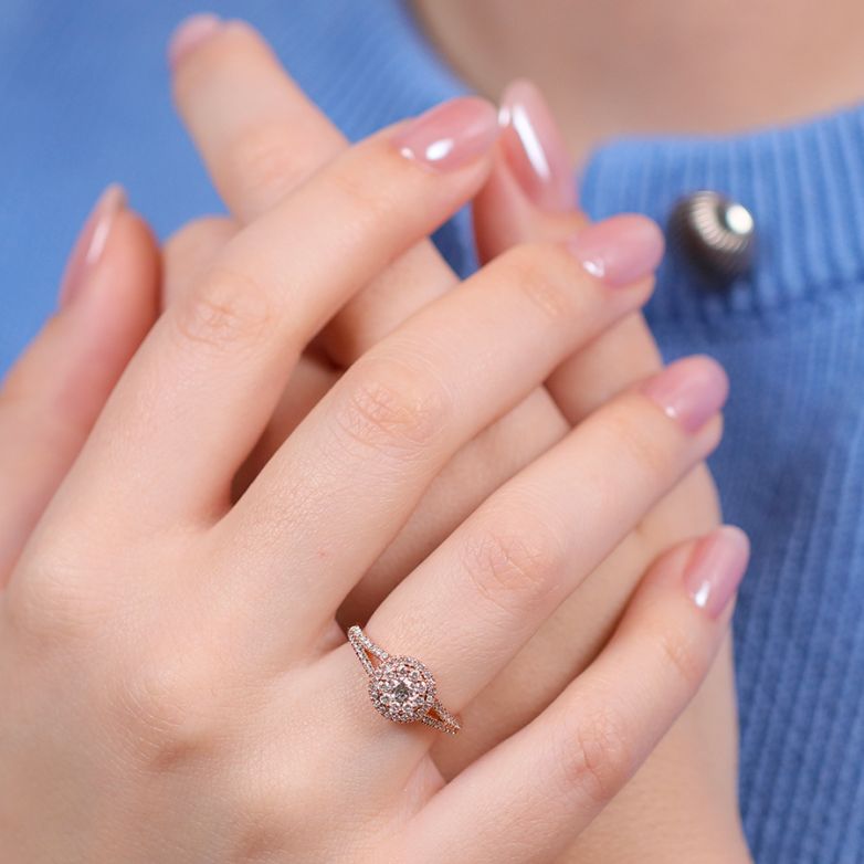 Diamond ring 0.54 carat...
