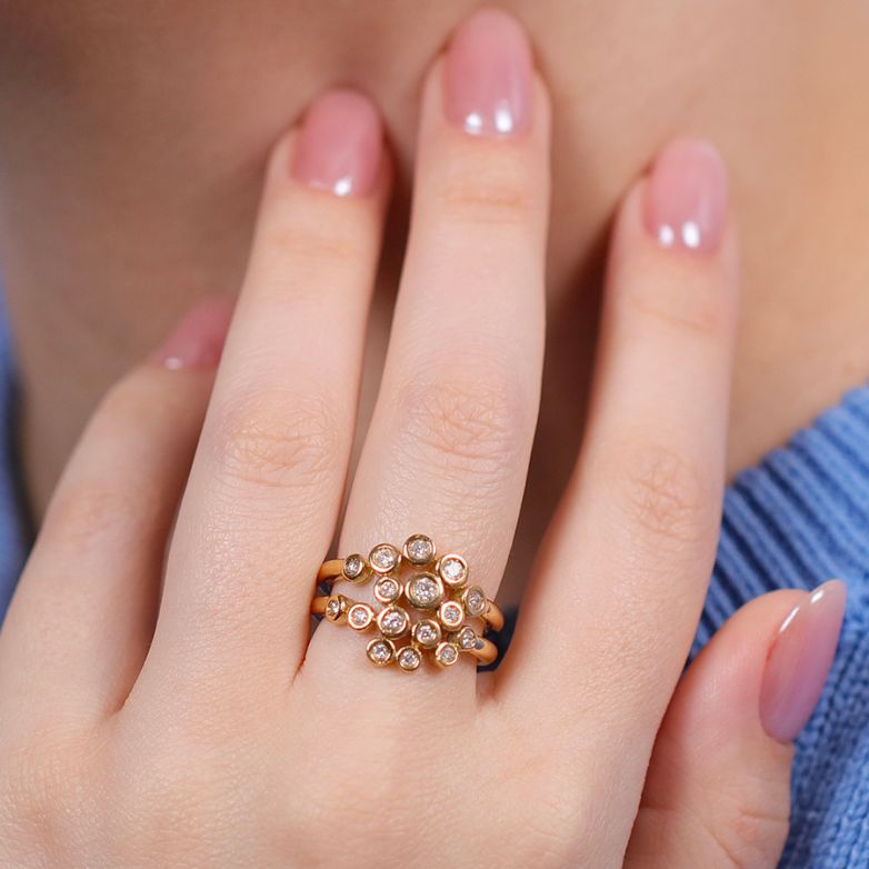 Diamond ring 0.45 carat...