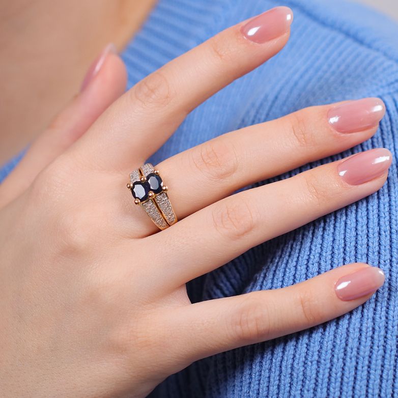 Ring sapphires 1.40 carat...