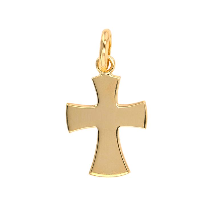 Yellow gold cross 2.95g