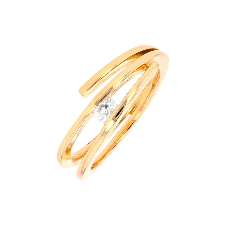 Vintage ring diamond 0.17...