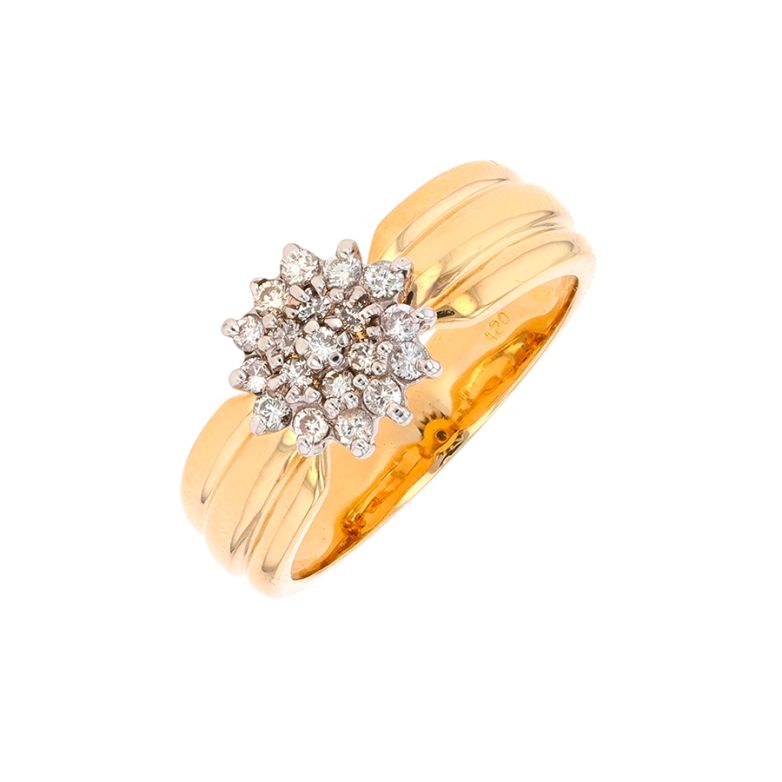 Diamond ring 0.38 carat...