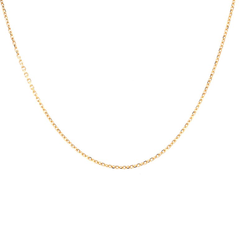 Yellow gold forçat chain 4.41g