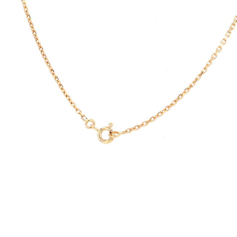 Yellow gold forçat chain 4.41g