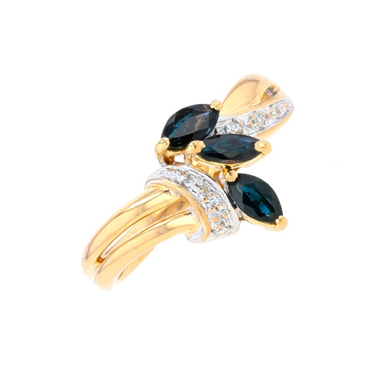 Ring sapphires 0.54 carat...