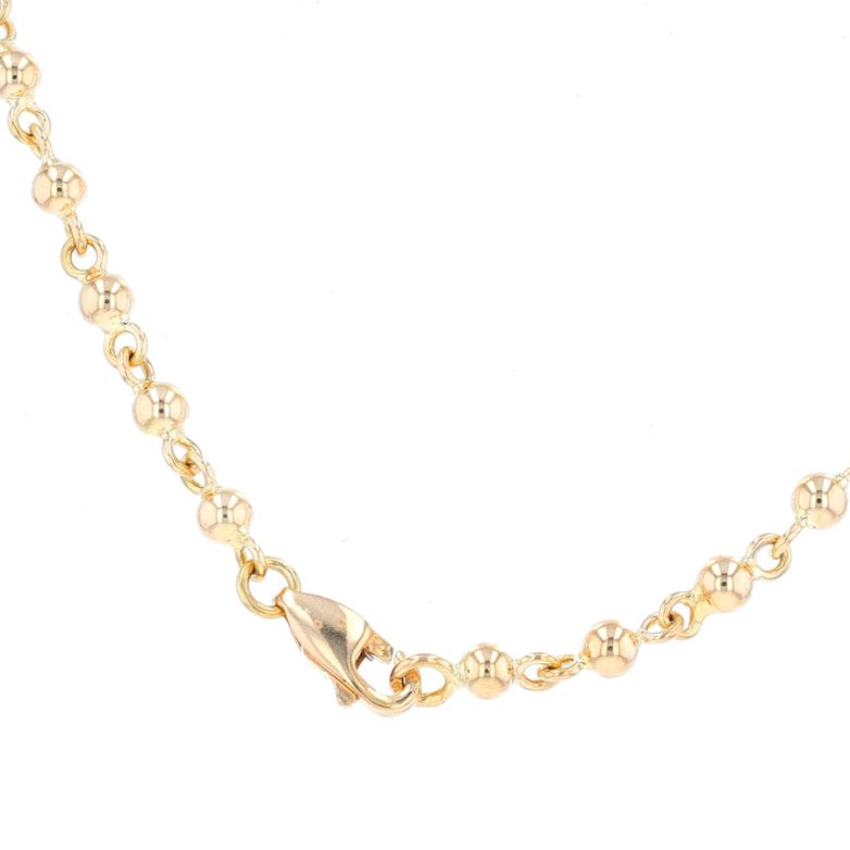 Necklace in yellow gold 22.02g