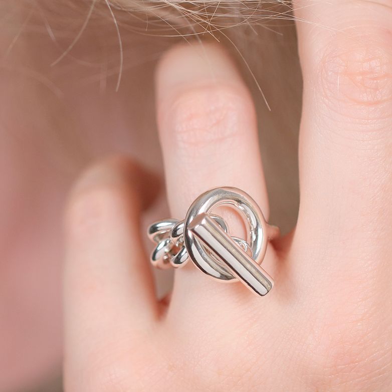 Ring HERMÈS Croisette...