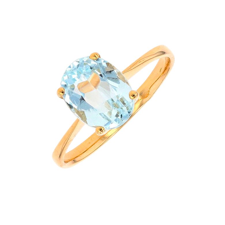 Aquamarine ring 1.84 carat...