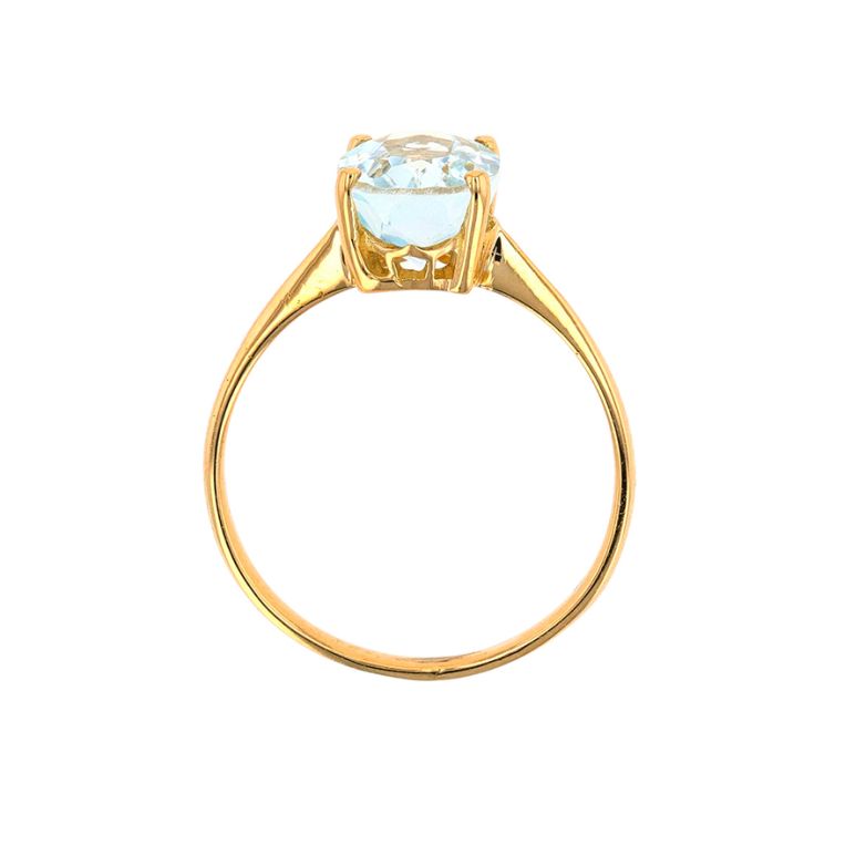 Aquamarine ring 1.84 carat...