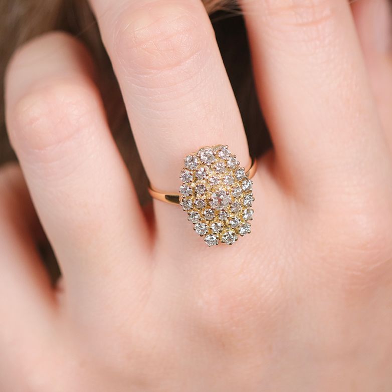 Ring diamonds 1.10 carat...