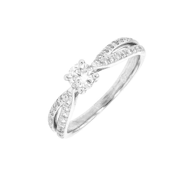 Diamond ring 0.57 carat...