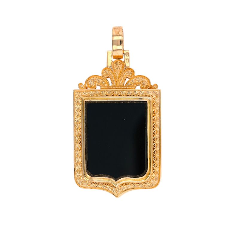Onyx cassolette pendant...