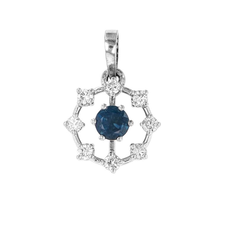 Sapphire 0.19 carat and...