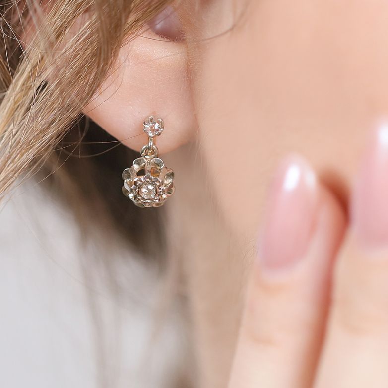 Vintage earrings diamonds...