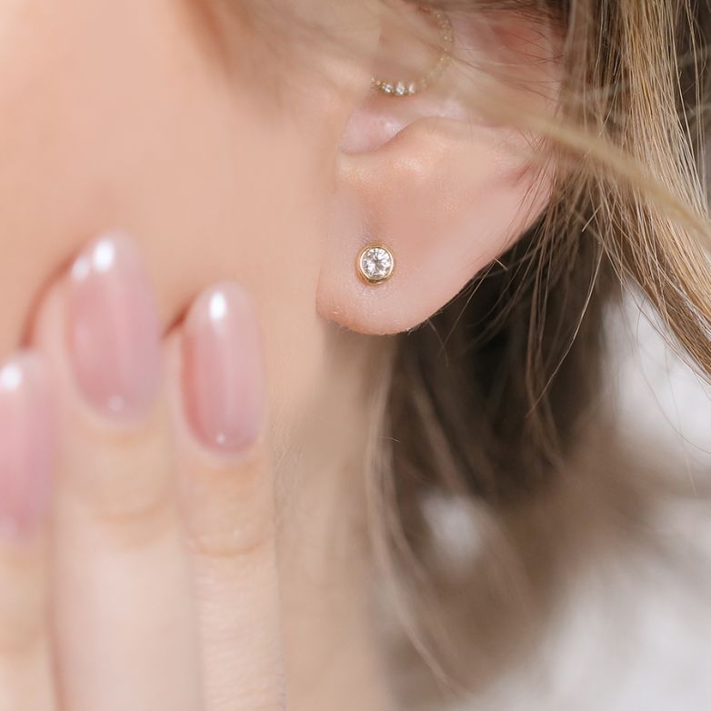 Earrings diamonds 0.20...