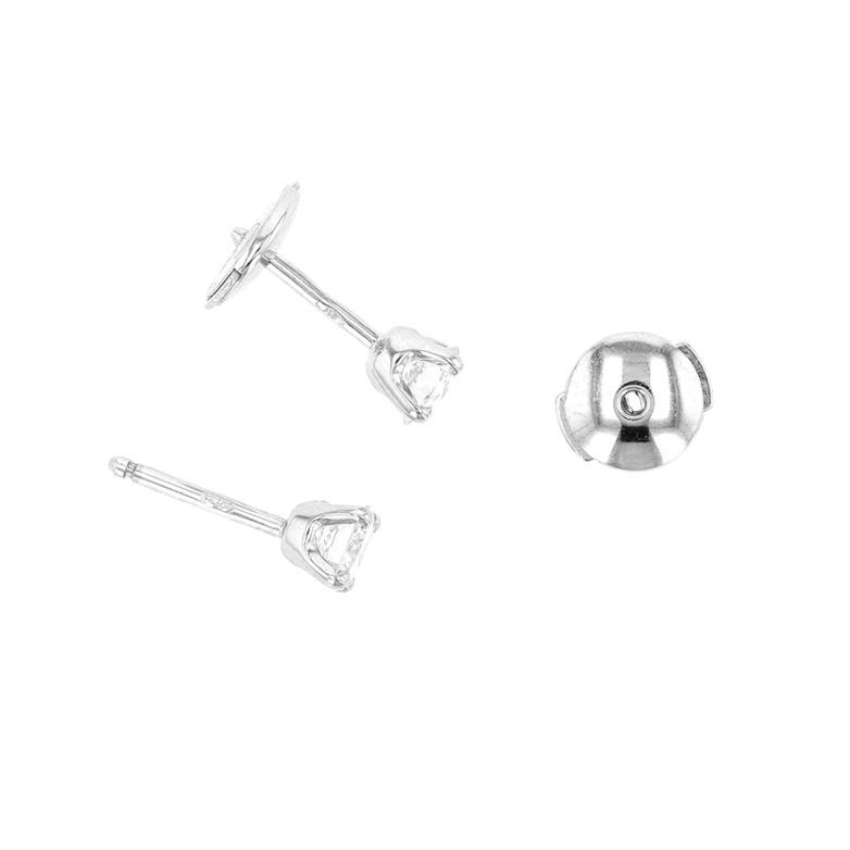 Earrings diamonds 0.49...
