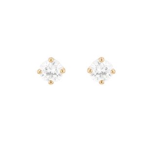 Earrings diamonds 0.49...