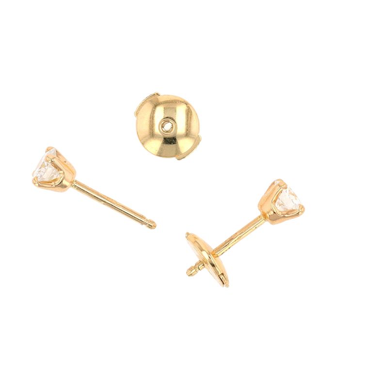 Earrings diamonds 0.49...