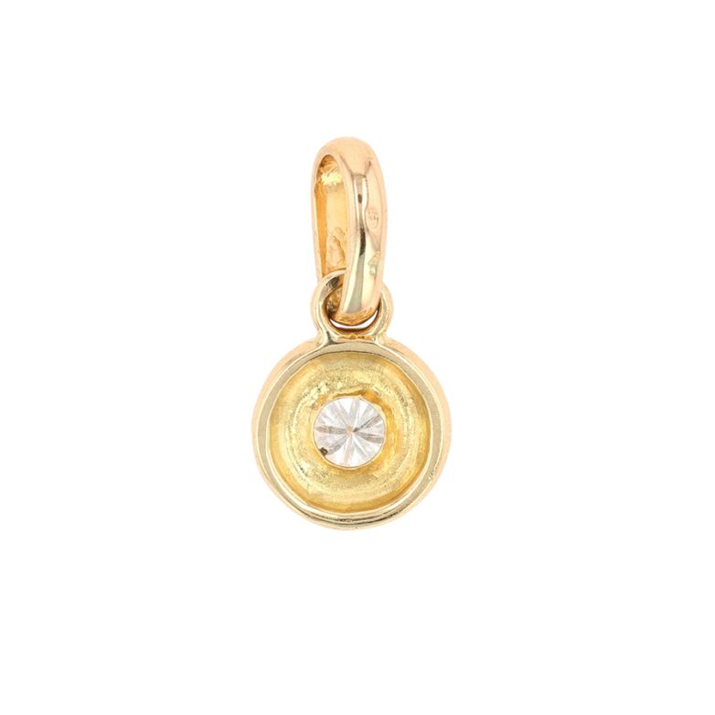 Diamond pendant 0.38 carat...