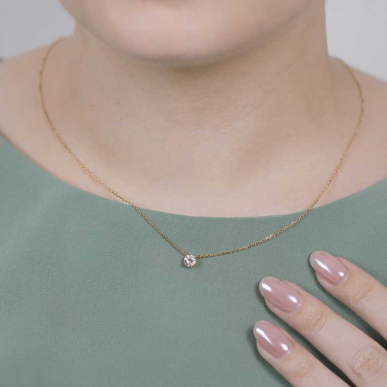 Diamond necklace 0.41 carat...