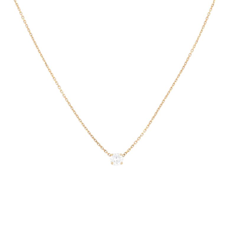Diamond necklace 0.41 carat...