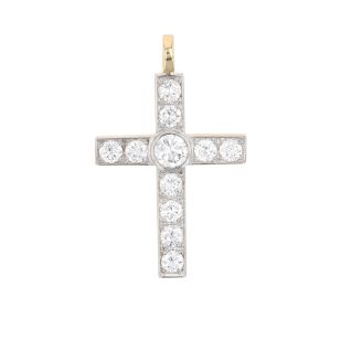 Cross diamonds 1.47 carat 2...