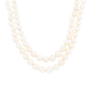 Double strand pearl...