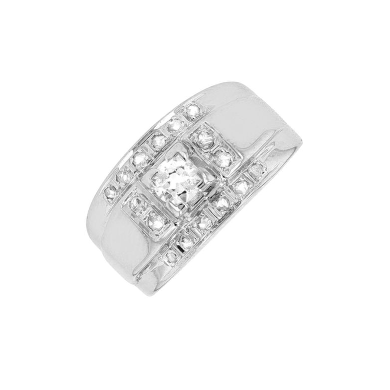 Vintage ring diamonds 0.25...