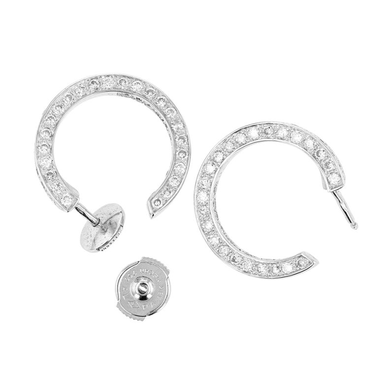 Earrings diamonds 0.76...