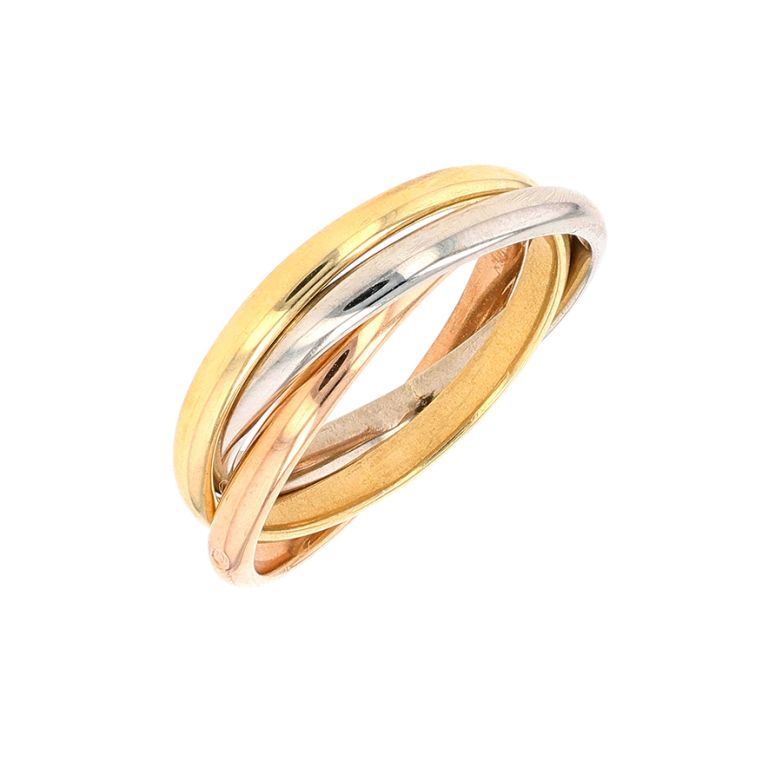 Yellow, pink and white gold...