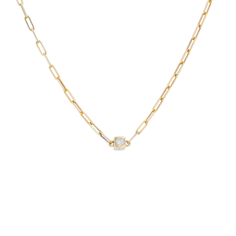 Necklace DINH VAN le cube...
