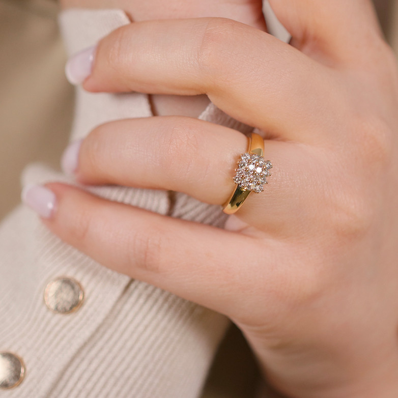 Diamond ring 0.32 carat...