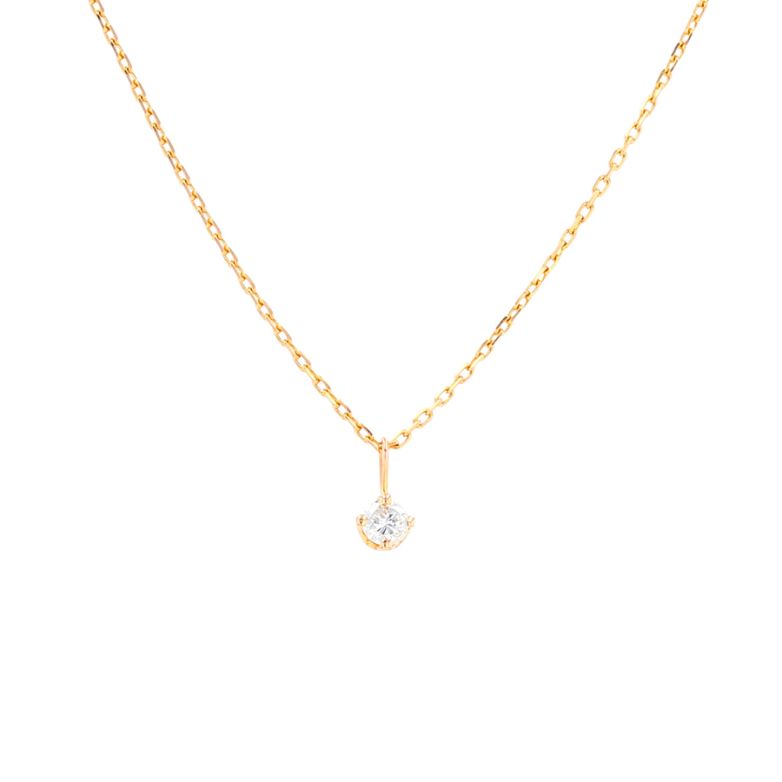 Diamond necklace 0.14 carat...
