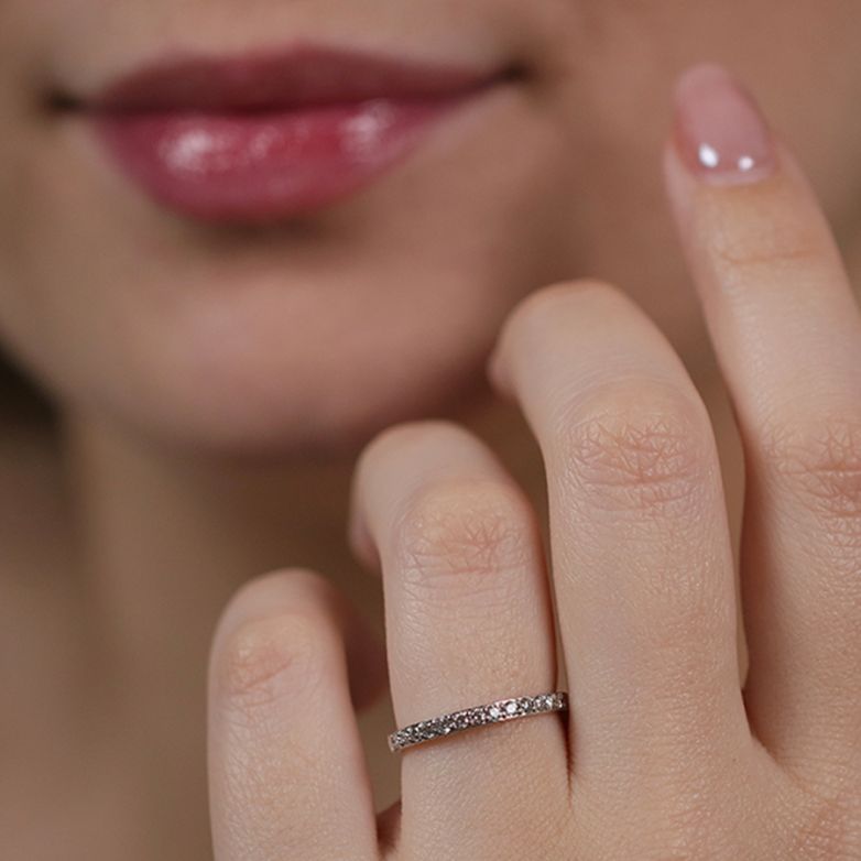 Diamond wedding band 0.19...