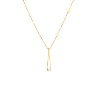Diamond necklace 0.12 carat...