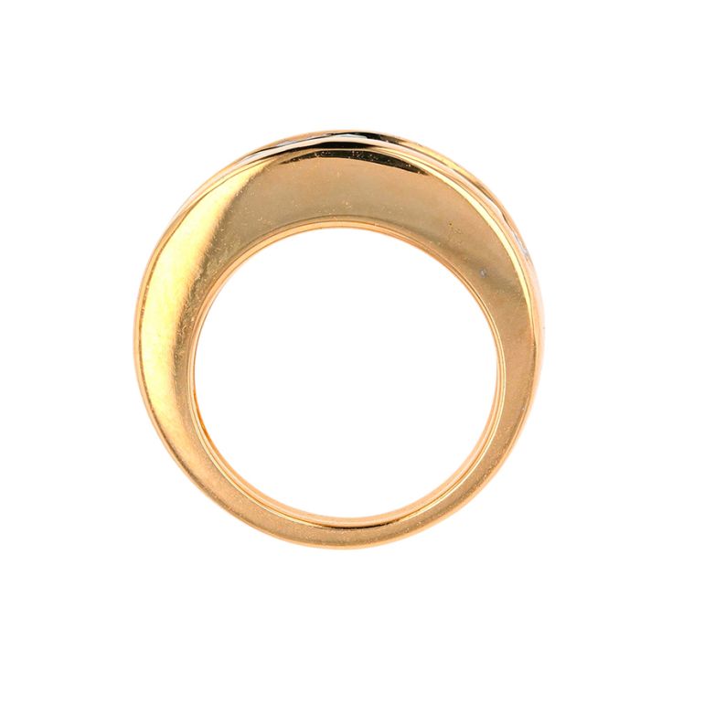 Ring emerald 0.52 carat and...