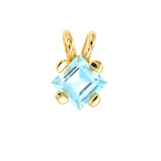 Pendant aquamarine 2.25...