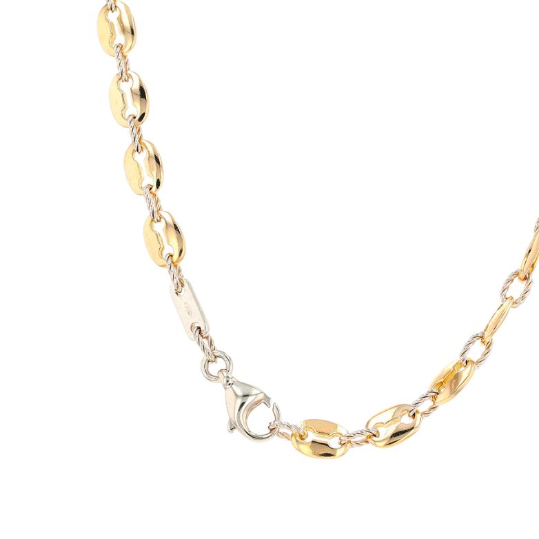 Yellow gold coffee bean...