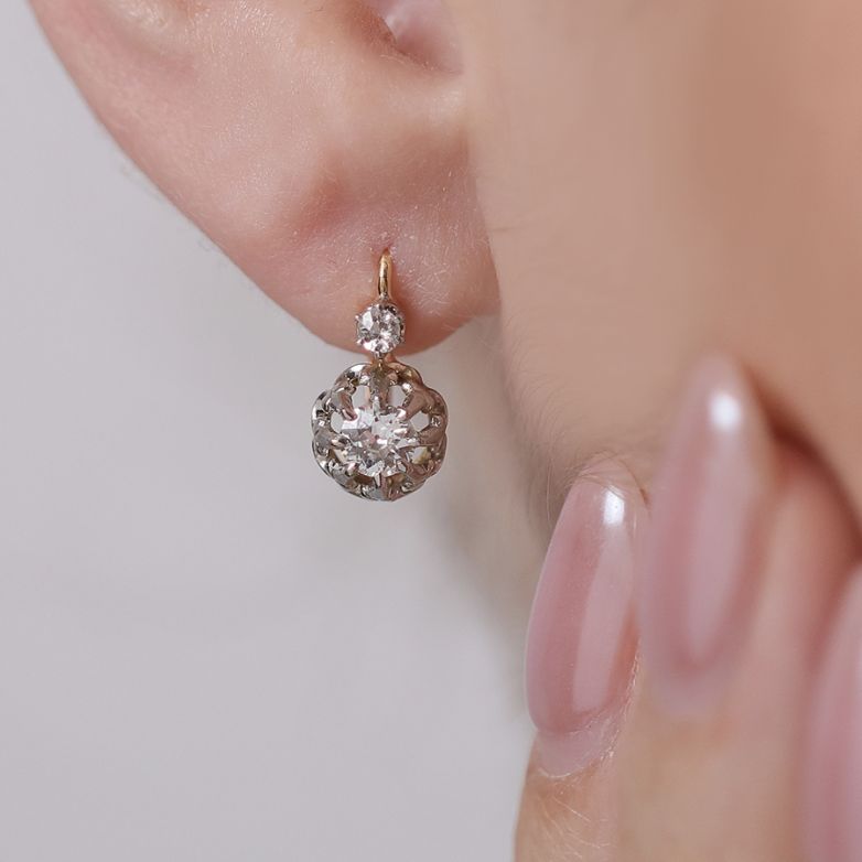 Antique diamond sleeper...