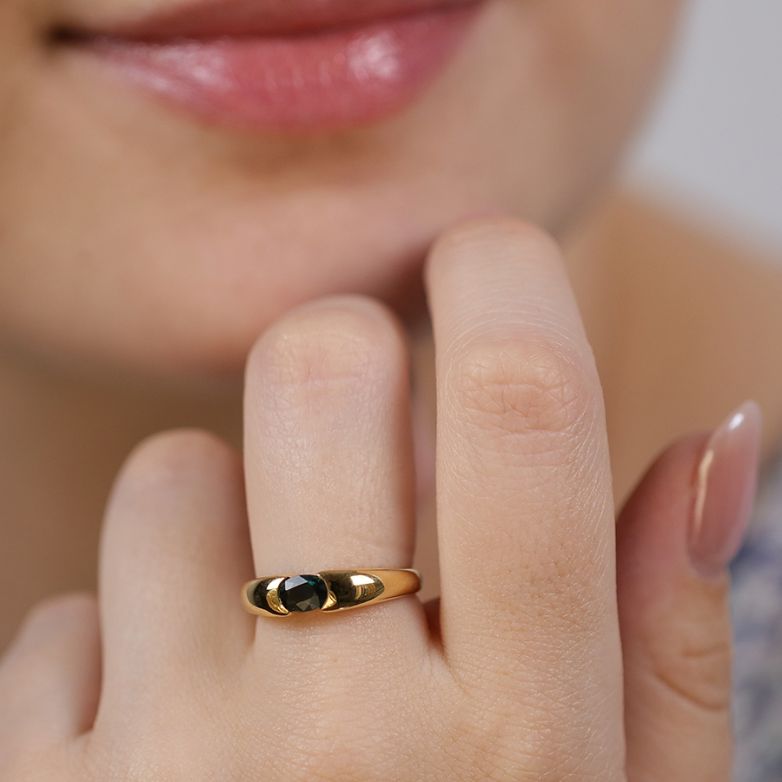 Ring sapphire 0.33 carat...