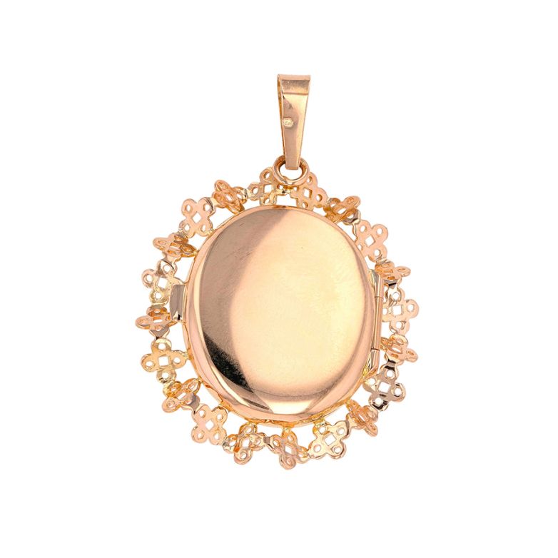 Vintage cassolette pendant...