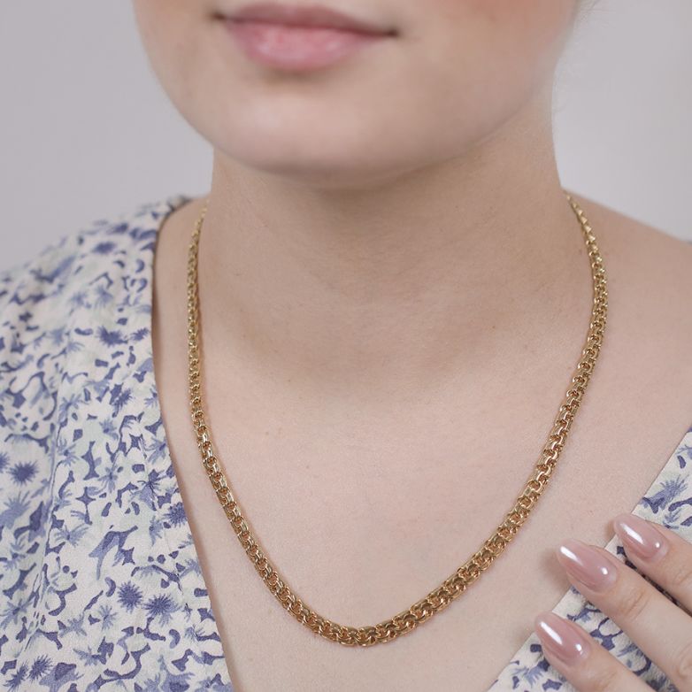 Necklace in yellow gold 29.17g