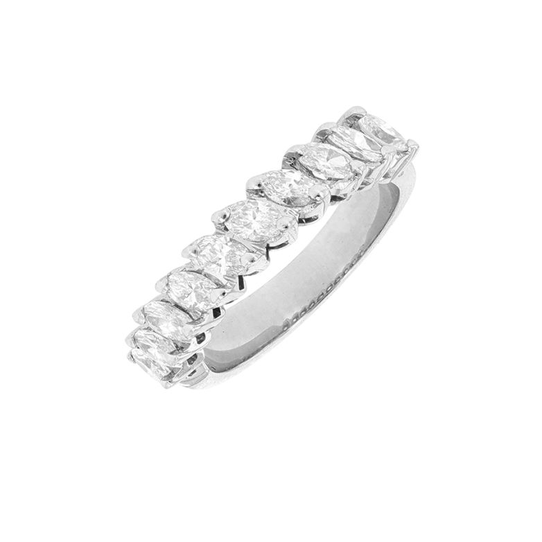 0.70 carat wedding band...