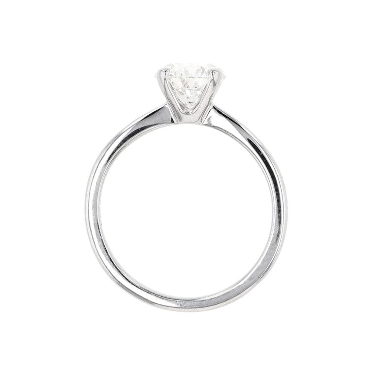1-carat diamond solitaire...