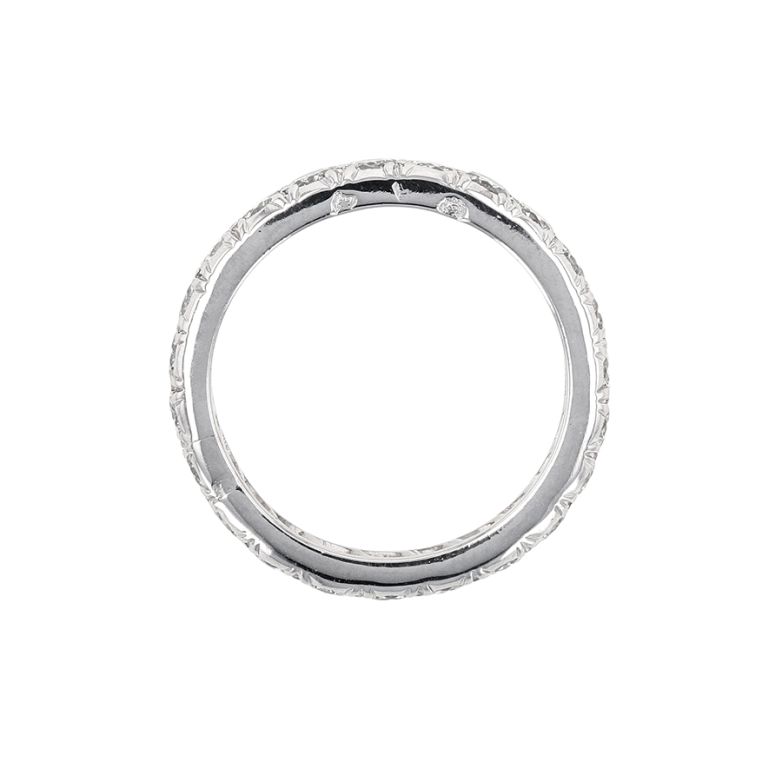 Wedding ring, full diamond...