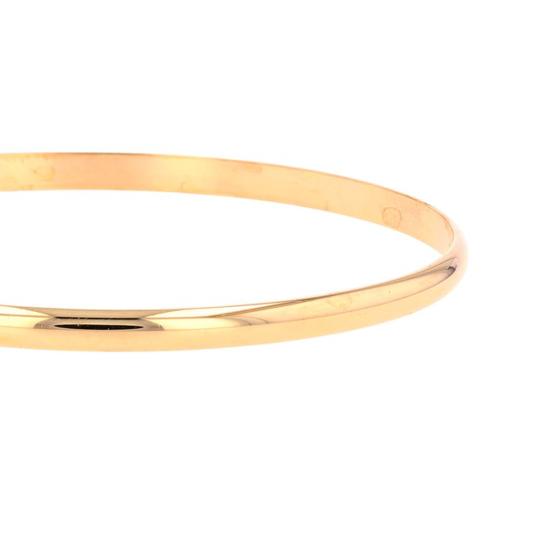15.70g yellow gold bangle...