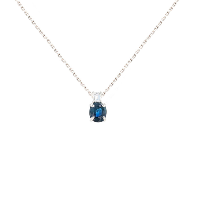 1.34 carat sapphire and...