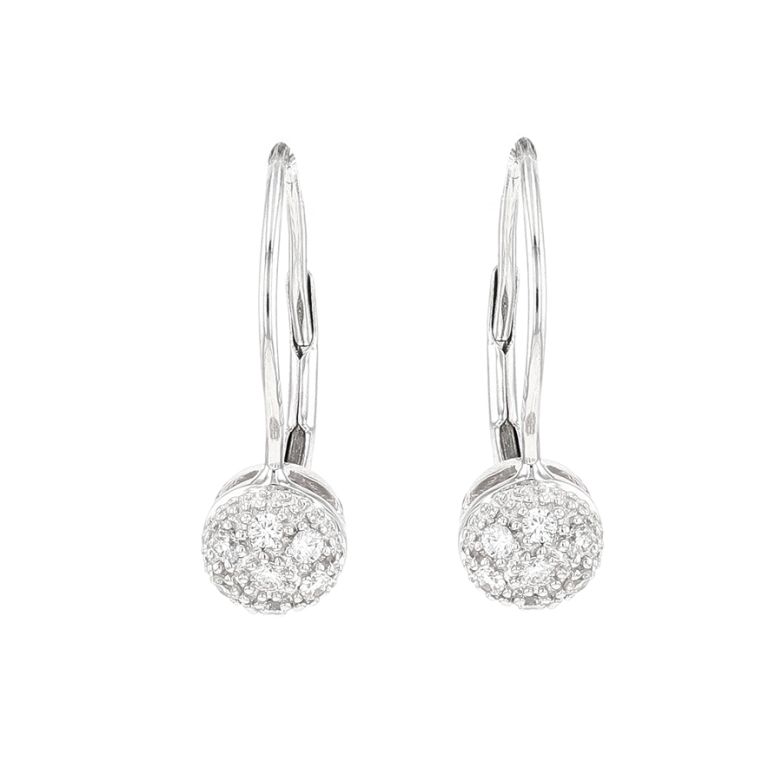 Earrings diamonds 0.07...