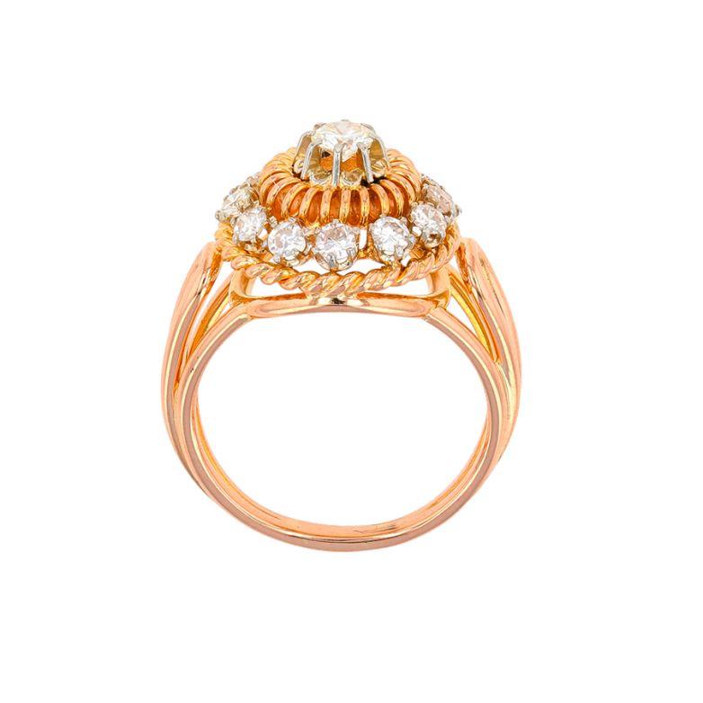 Vintage diamond ring 0.68...